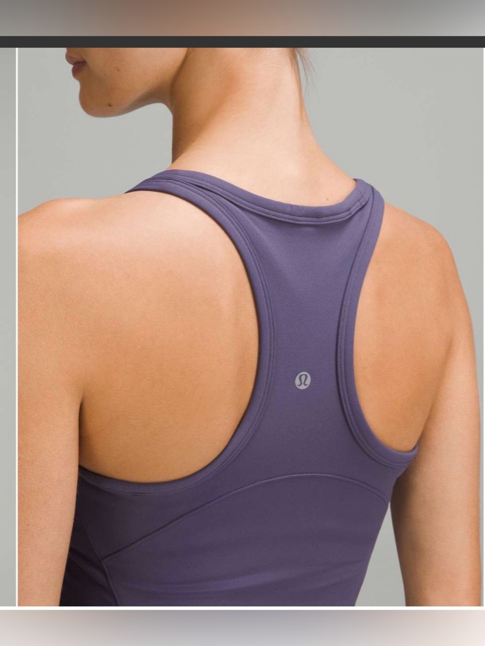 Lululemon Align Waist-Length Racerback Tank top in Nightfall , Size 10 - Picture 2 of 9